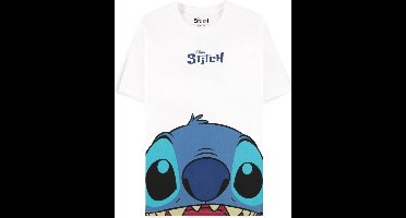 Lilo & Stitch Stitch Dames T-shirt - wit - XL
