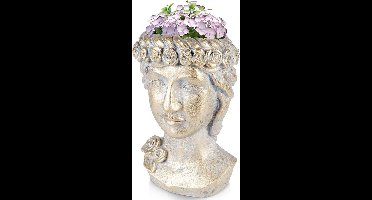 Bloempot Gouden Hoofd 33 cm - Plantenstandaard - Plantenmand - voor Planten - Bloemen