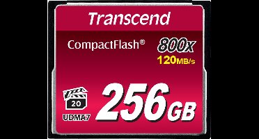 Transcend 256GB 800x CF CompactFlash