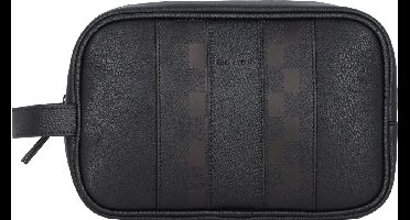 Ted Baker Toilettas Waydee House Check Washbag Black Zwart