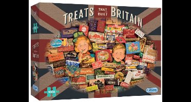 Gibsons - Treats That Built Britain (door Robert Opie) - 1000 stukjes 68×49cm (b×h) - Legpuzzels voor volwassenen