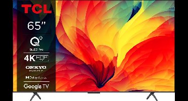 TCL QLED780 65QLED780 tv 165,1 cm (65") 4K Ultra HD Smart TV Zwart 450 cd/m²