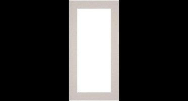 Passe-Partout Fotomaat 20x50 cm - Lijstmaat 30x60 cm - Grijs Graniet - Museumkarton - Fotolijst niet inbegrepen