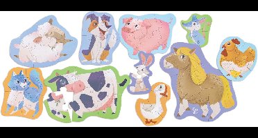 Boerderij Vrienden Puzzel