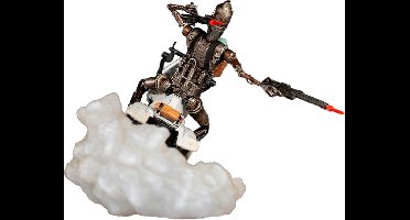 Iron Studios Star Wars The Mandalorian Deluxe Art Scale Statue 1/10 IG-11 & The Child 20 cm Beeld