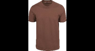 King Essentials The Steve T-Shirt Bruin - Maat S - Heren - Casual T-shirts