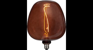 E27 Design Bulb XXL Bruin Glas 1800K