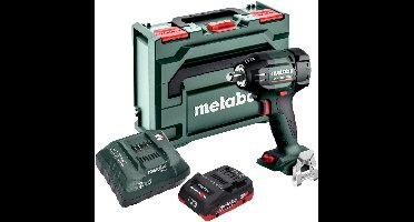 Metabo SSW 18 LTX 550 BL accu-slagmoersleutel 18 V 550 Nm borstelloos + 1x LiHD-accu 4,0 Ah + oplader + metaBOX