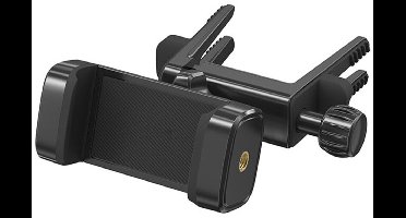 Telefoonhouder Auto – Voor Ronde & Standaard Ventilatieroosters – Geschikt voor Mercedes, Mini Cooper, Audi & Meer – 360° Draaibaar – Universeel