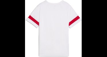 PUMA individualRISE Jersey Jr Jongens Sportshirt - Puma White-Puma Red