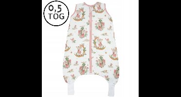 Zomerslaapzak Mousselineset Pootjes 86-104 cm 0,5 TOG Katoen