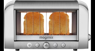 Magimix - Vision Toaster - Mat Chroom - Quartz techniek - 8 standen