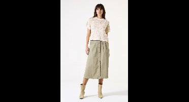 GARCIA Dames Effen Rok Groen