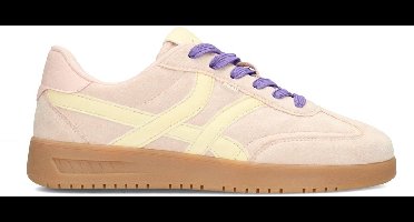 POSH by Poelman MEGAN Dames Sneakers - Geel met combinatie