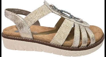 Remonte D2041-90 Sandalen Beige Leer Dames - Beige - 39
