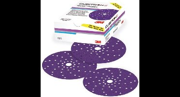 3M Hookit Purple+ Cubitron II Multihole 737U Schuurschijven 150mm P240 - 50 stuks