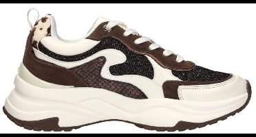 Mexx Dames Lage sneakers Palma Ora - Multi - Suède - Maat 38