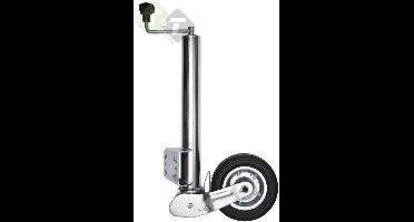 Neuswiel rond 60mm automaat, Steunwiel, Aanhanger poot klapbaar