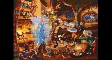 Schmidt Disney Pinocchio Thomas Kinkade Puzzel - 1000 stukjes - vanaf 12 jaar