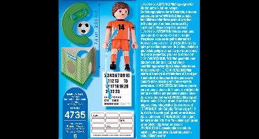 Voetbalspeler Nederland/Joueur équipe Pays-Bas