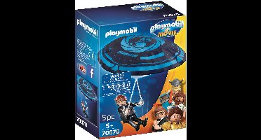 PLAYMOBIL  PLAYMOBIL: THE MOVIE Rex Dasher met parachute - 70070