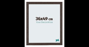 Your Decoration - Fotolijst 36x49 cm - MDF - Eiken Donker - Mura