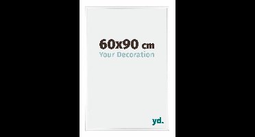 Your Decoration - Puzzellijst 60x90 cm - Wit Hoogglans - Puzzellijst 1500-2000 stukjes - Aluminium Fotolijst - Kent