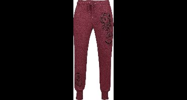 Disney Princess Belle Dames Trainingsbroek - gemêleerd rood - XL
