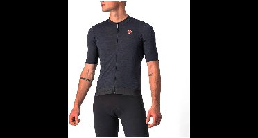 Castelli Essenza Korte Mouw Wielertrui Blauw S Man