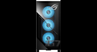 ASUS ROG G700 G700TF-7265KF225W Intel Core Ultra 7 265KF 32 GB DDR5-SDRAM 2 TB SSD NVIDIA GeForce RTX 5070 Ti Windows 11 Home Tower PC Zwart