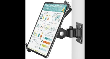 Tabletwandhouder voor 7-11 inch tablets met anti-diefstalbeveiliging