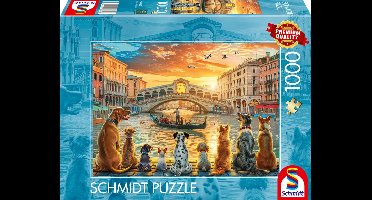 Schmidt - Legpuzzel - Aan de kade - 1000 stukjes - Volwassenen - vanaf 12 jaar