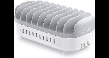 Oplaadstation voor 10 Tablets of Telefoons - 120W Multi USB Oplader