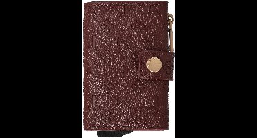JOOP! kaarthoes Decoro Stampa C-Four E-Cage Sv8 Burgundy wijnrood