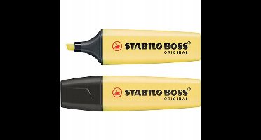 STABILO BOSS Pastel Geel Markering - Schuin Punt