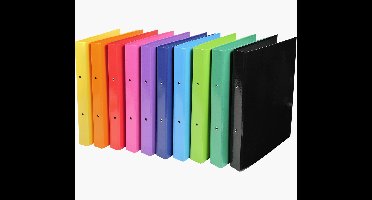 Exacompta Ringbanden 10 stuks - 30MM - Assorti kleuren