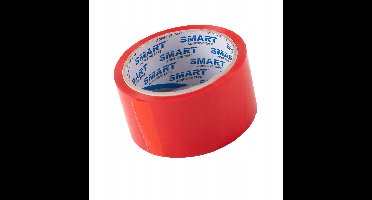 Verpakkingstape SMART Rood 48mm x 50yd - Sterk & Betrouwbaar