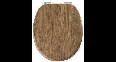 FERN Toiletglas MDF Houtlook Soft Close - AWD02181968
