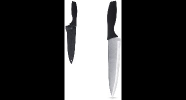 Excellent Houseware - Koksmes - 19 cm - Roestvrij Staal - Met Osłona