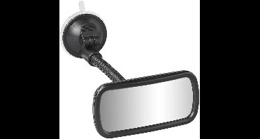 VCTparts® Universele Achteruitkijkspiegel Binnenspiegel 115x55mm met Lange Flexarm en Zuignap