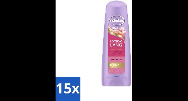 15 x Andrélon – Conditioner – Levendig Lang – 200 ml - Lang Haar Verzorging - Versterkte Haar Conditioner - Biotine Voor Haar - Haarbreuk Voorkomen - Gezond Haar