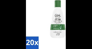 20 x Guhl – Shampoo – Kracht & Volume – 250 ml - Kracht En Volume Shampoo - Biotine Shampoo - Rozemarijn Shampoo - Shampoo Voor Dun Haar - Shampoo Tegen Haaruitval