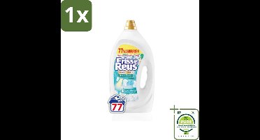 1 x Frisse Reus - Vloeibaar Wasmiddel - Lotus - Witte Was - 77 Wasbeurten - Wasmiddel - Witwas - Waskracht - Lotusgeur - Vloeibaar Wasmiddel