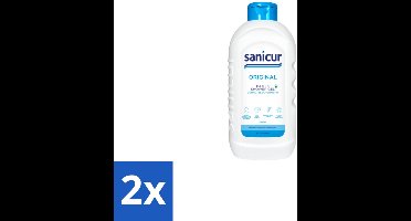 Sanicur – Bad & Douchegel – Original – 1000 ml - Voordeelverpakking - 2 stuks