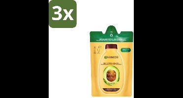Garnier - Loving Blends - Shampoo Refill - Avocado Olie & Shea Boter - Zeer Droog, Golvend of Krullend Haar - 250 ml - Bulkverpakking - 3 stuks