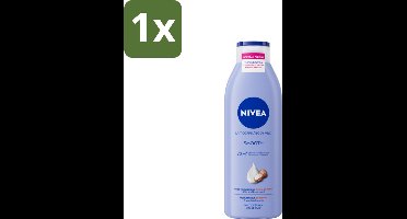 Nivea - Smooth Body Milk - Sheaboter - 72 uur Hydratatie - Voor Droge Huid - 250 ml - 1 stuk