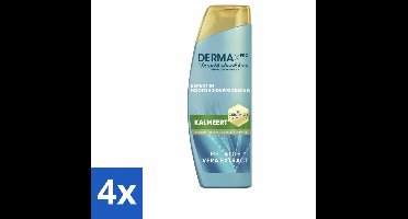 Head & Shoulders – Shampoo – DermaXPro Kalmeert – 250 ml - Voordeelverpakking - 4 stuks