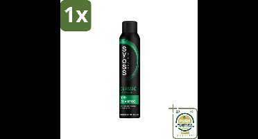 1 x SYOSS - AntiGrease Droogshampoo - Shampoo - Langdurige Styling - 200ml- Droogshampoo - Vetvrij Haar - Fris Haar - Vetabsorptie - Haargroei