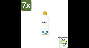 7 x Melkmeisje – Bad & Douchecrème – Zonnebloem – 2000 ml - Grootverpakking - Bad En Douche Crème - Zonnebloem En Melk - Huid Verzorging - Zachte Crème - Frisse Geur