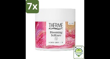 7 x Therme - Blooming Selfcare - Bodybutter - Hydraterend - Verzorgend - 225g - Grootverpakking - Bodybutter - Hydraterende Crème - Verzorging - Zelfzorg - Jasmijn